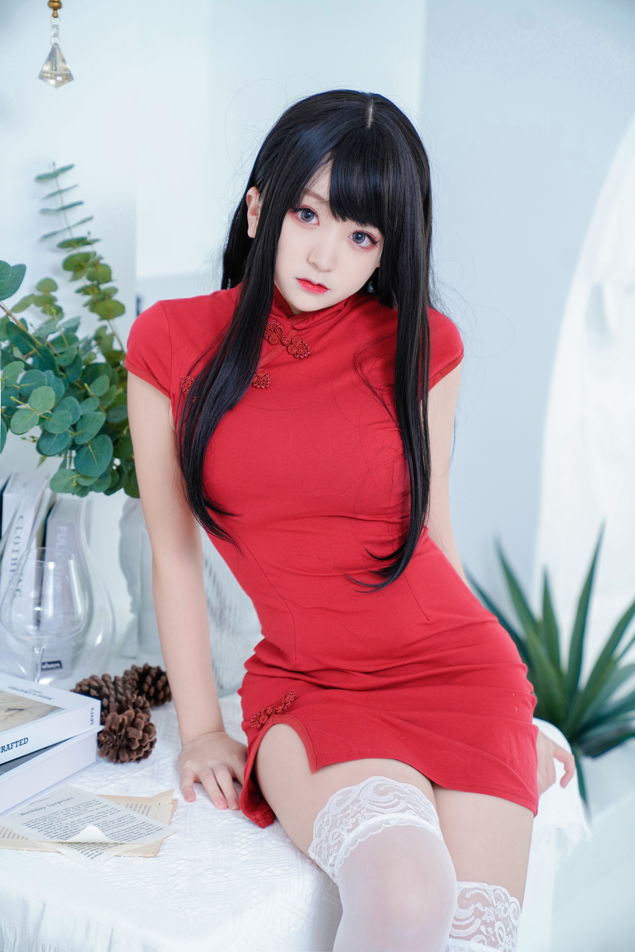 恩田直幸 - NO.019 红旗袍 [41P]-XikXak